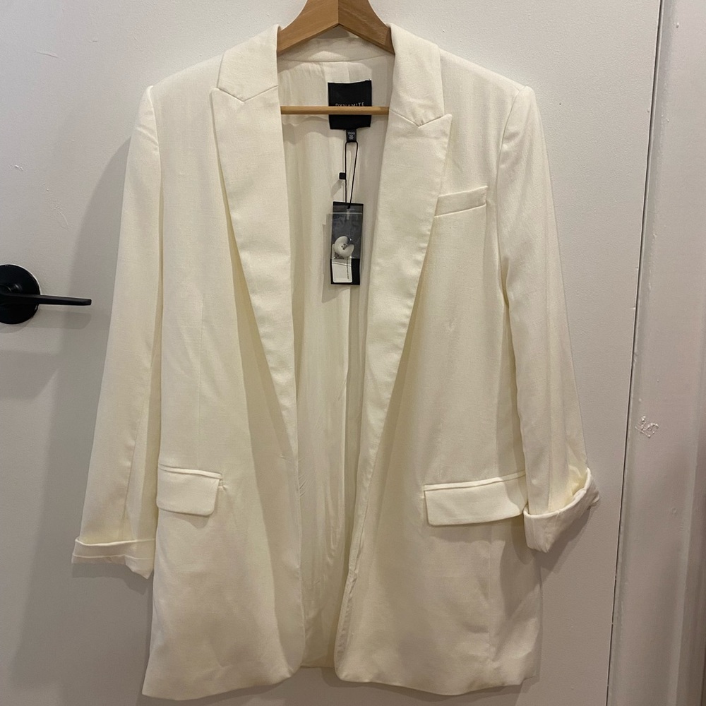 White blazer